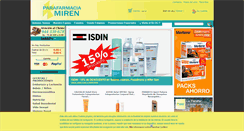 Desktop Screenshot of laparafarmaciademiren.com